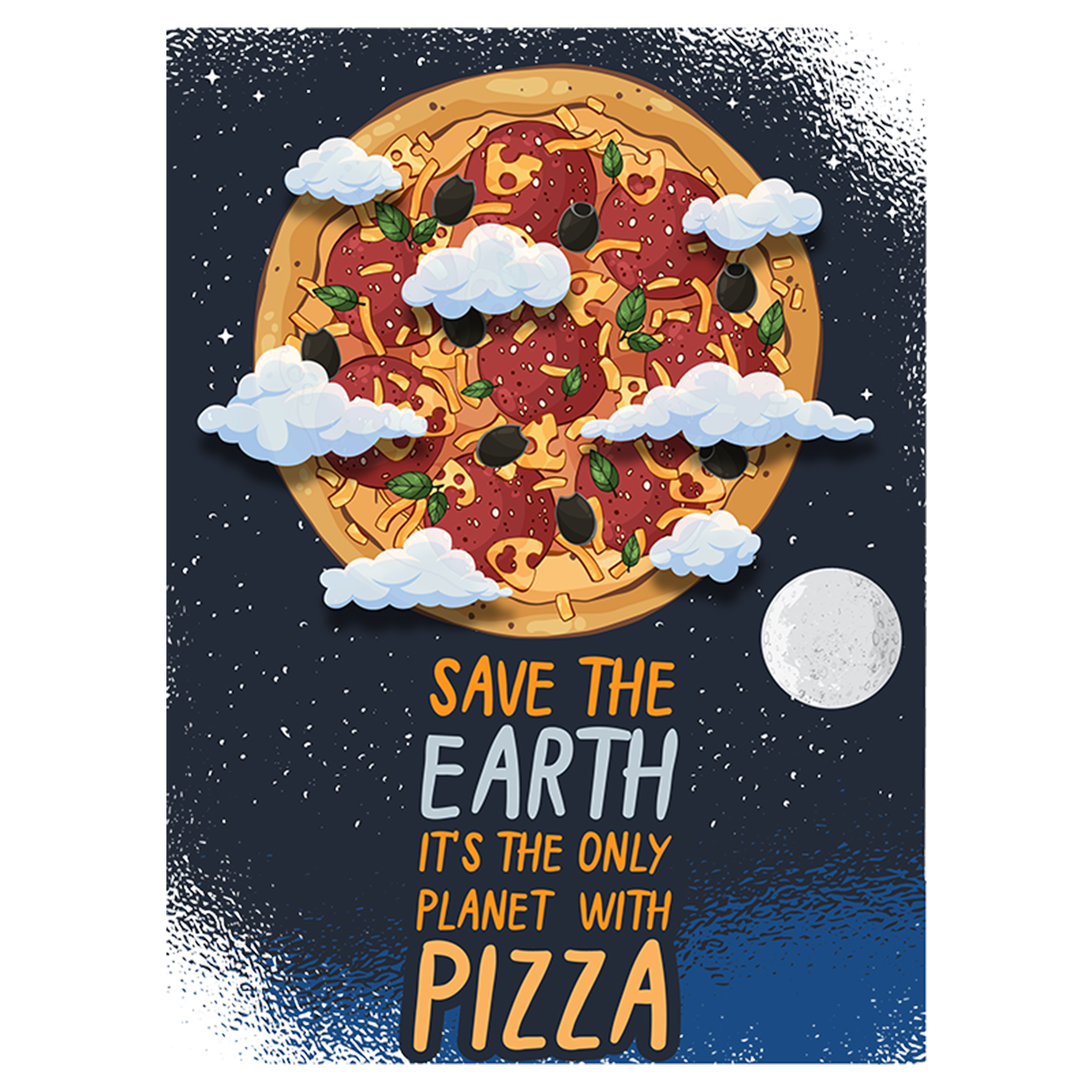 Earth pizza