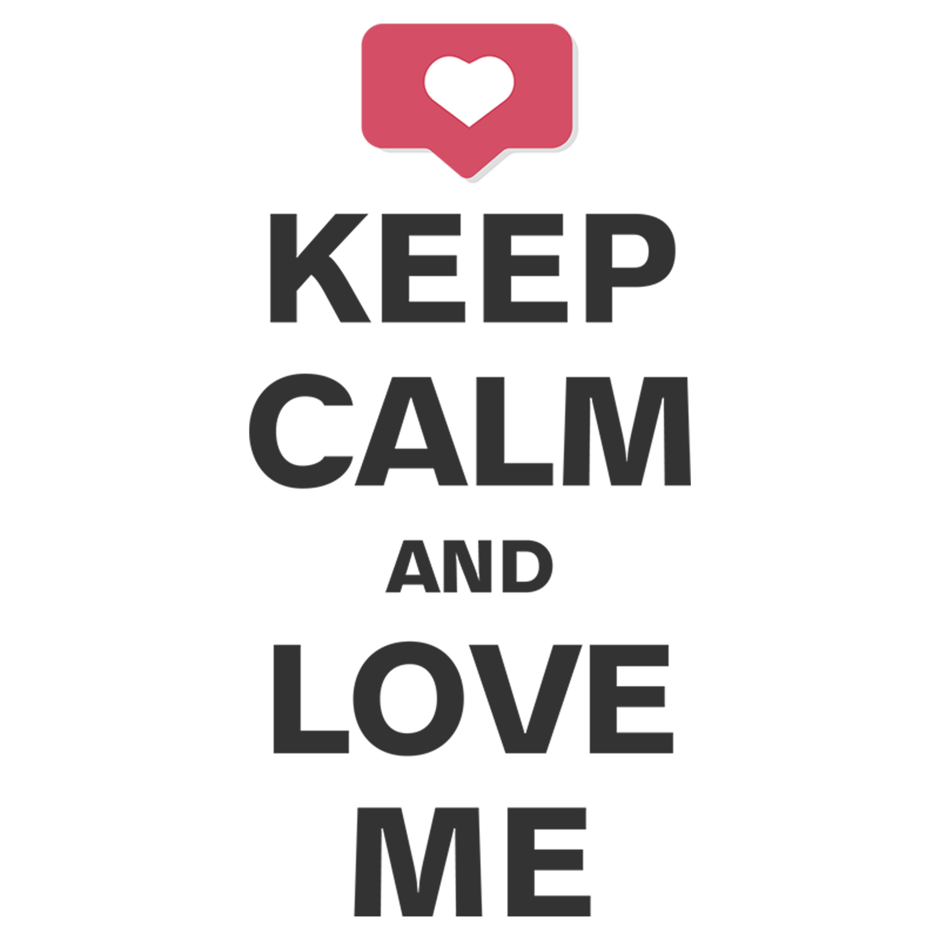 KEEP CALM LOVE