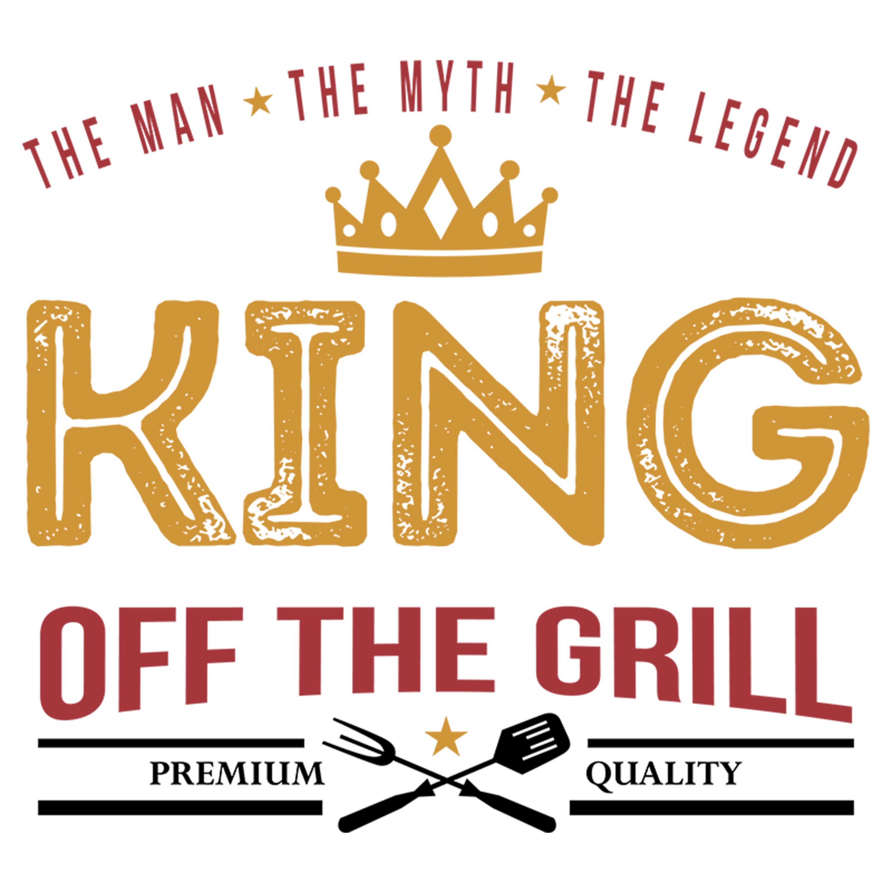 King off the grill