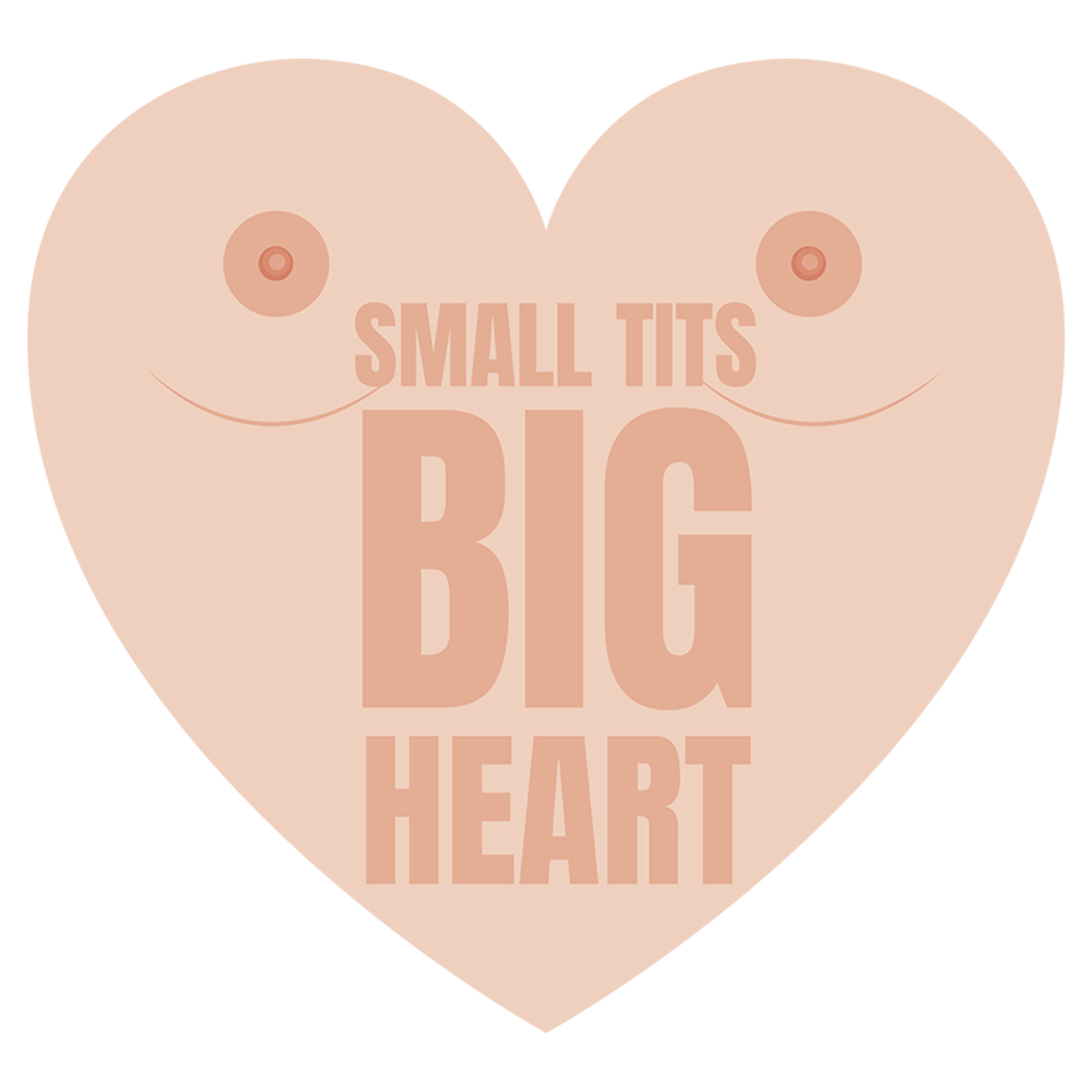 Small tits big heart