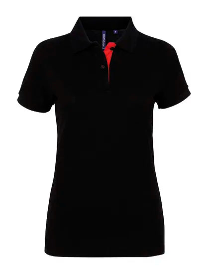 Women's Classic Fit Contrast Polo
