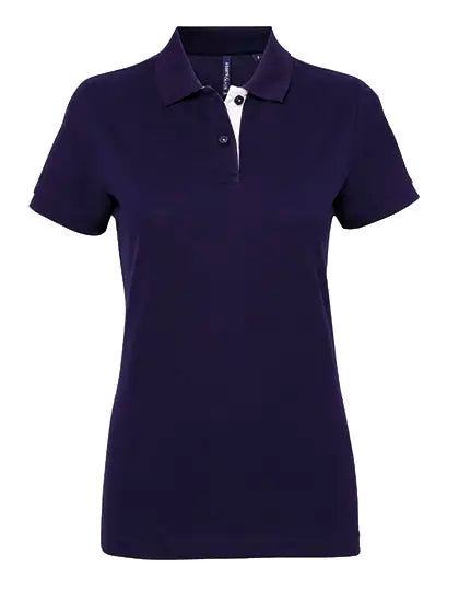 Women's Classic Fit Contrast Polo