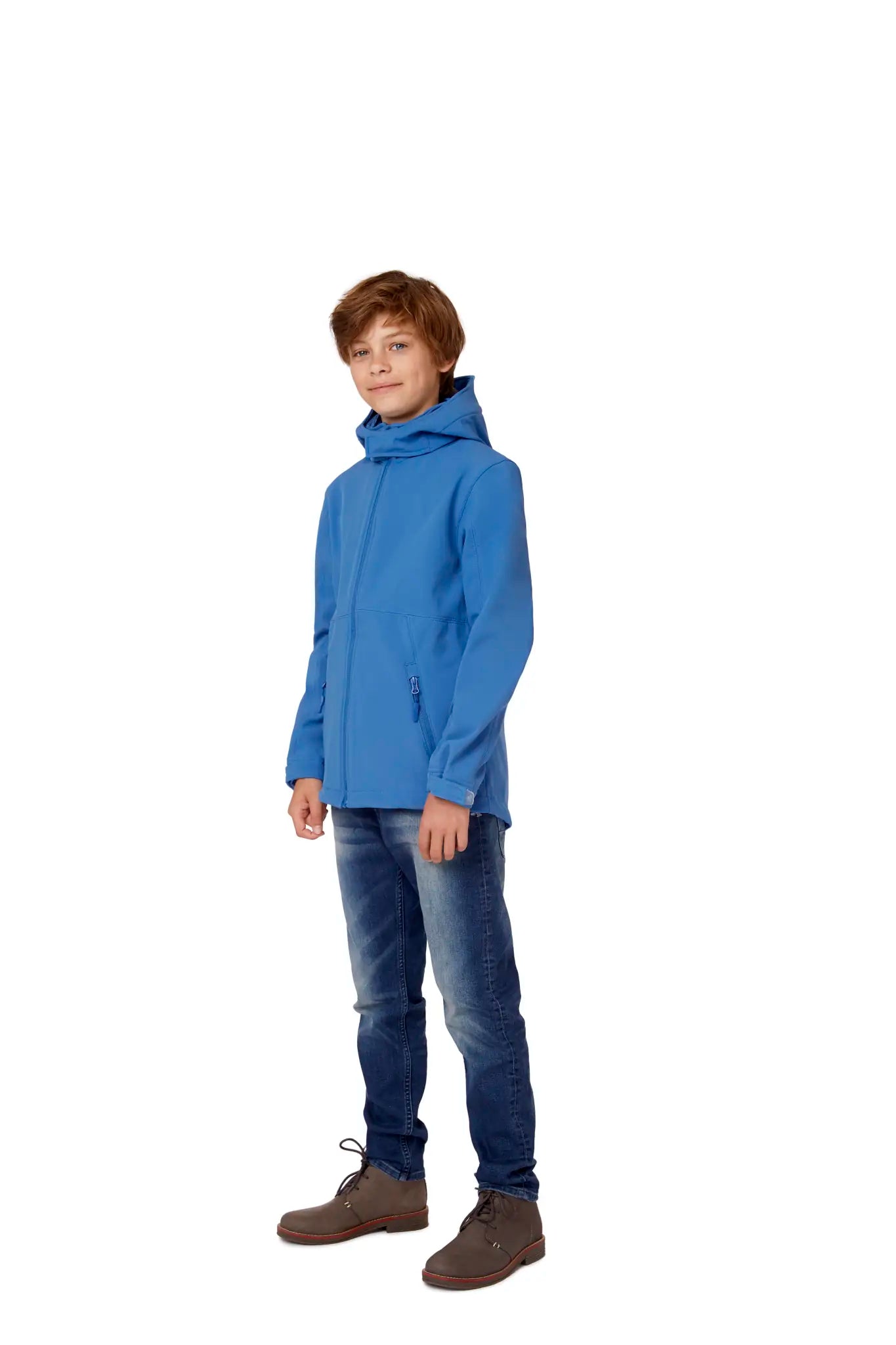 all-groups Kids' Hooded Softshell Jacket