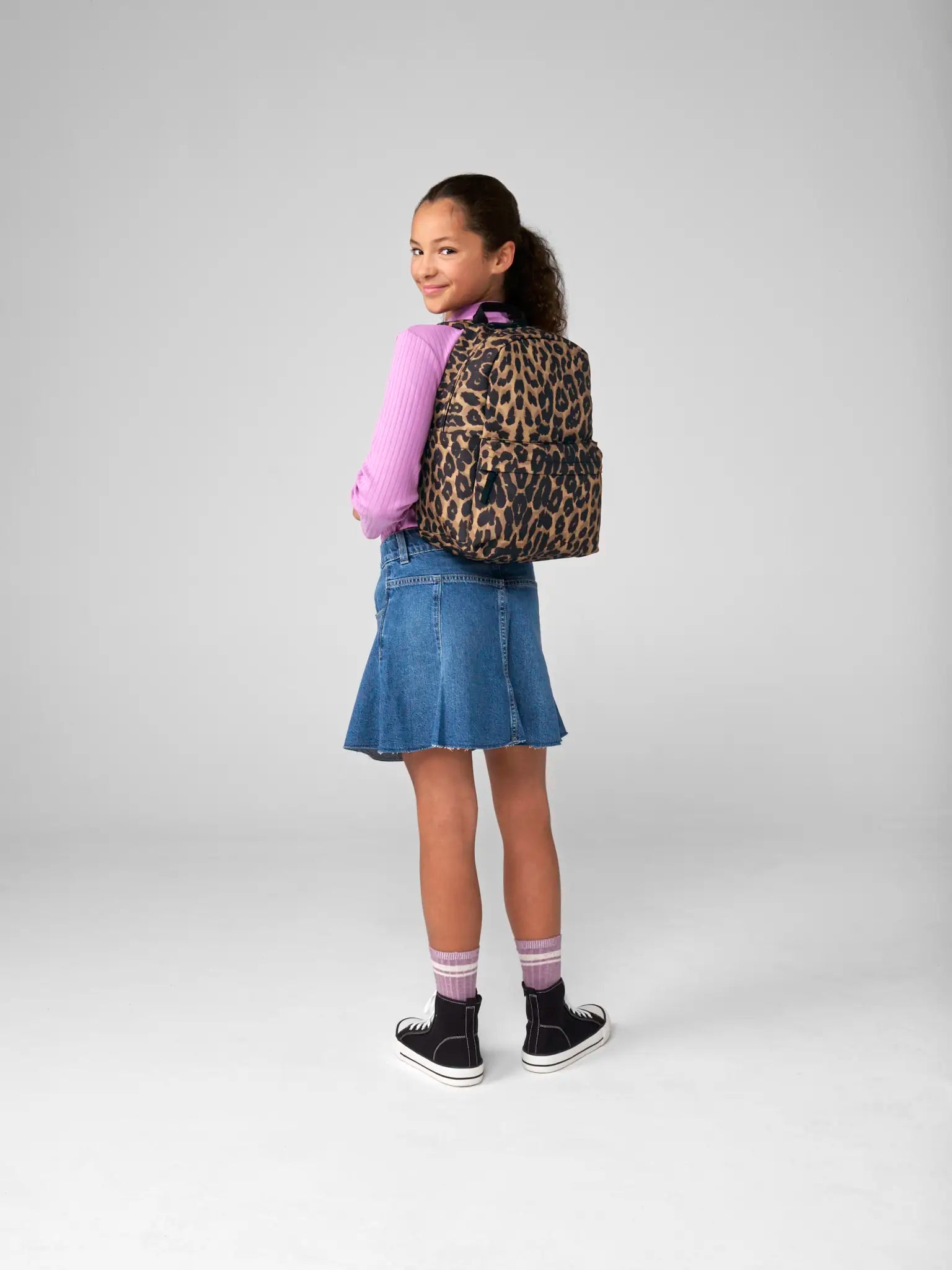 all-groups Leopard Mini Backpack