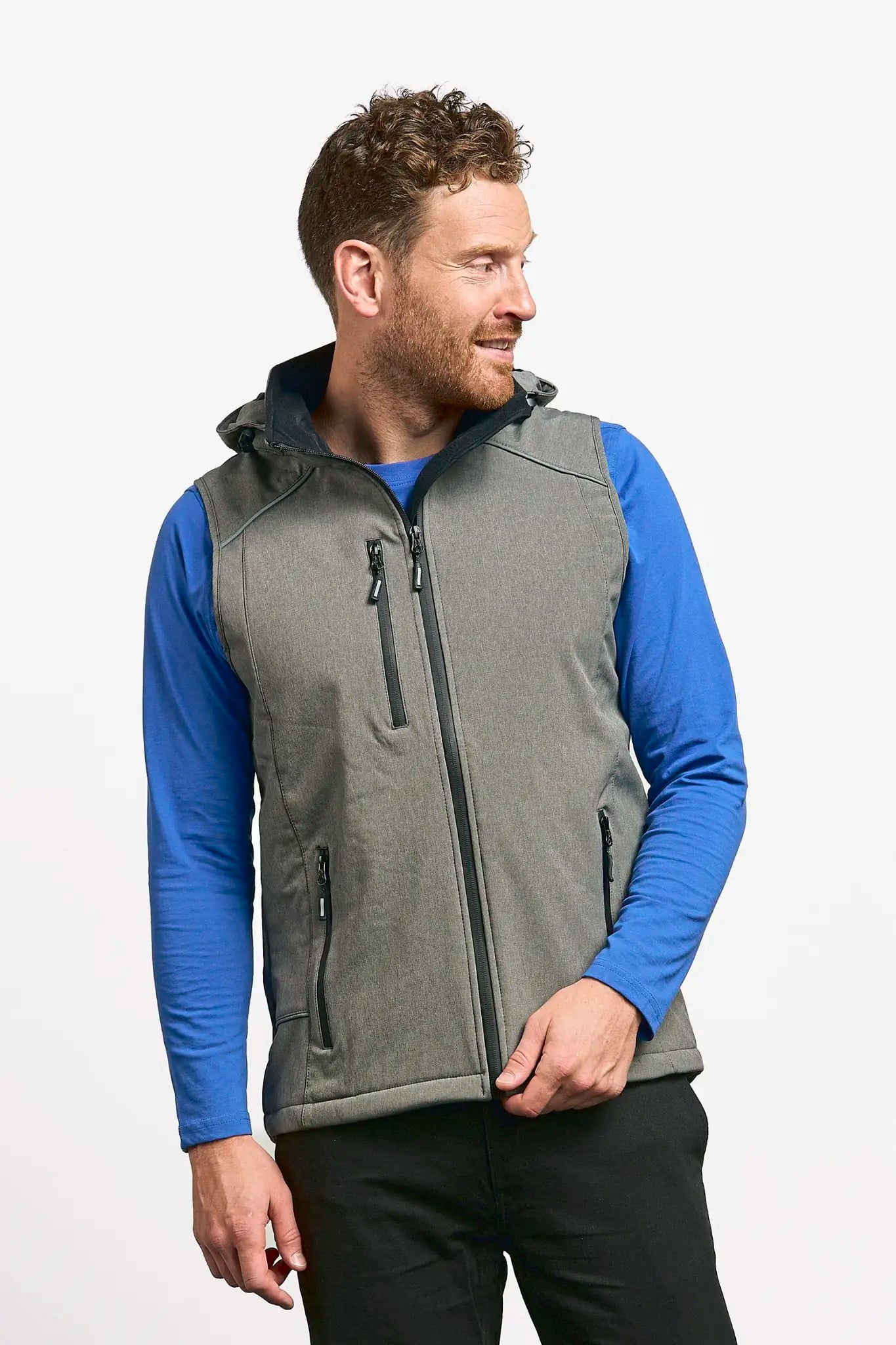 all-groups Men's Softshell Vest