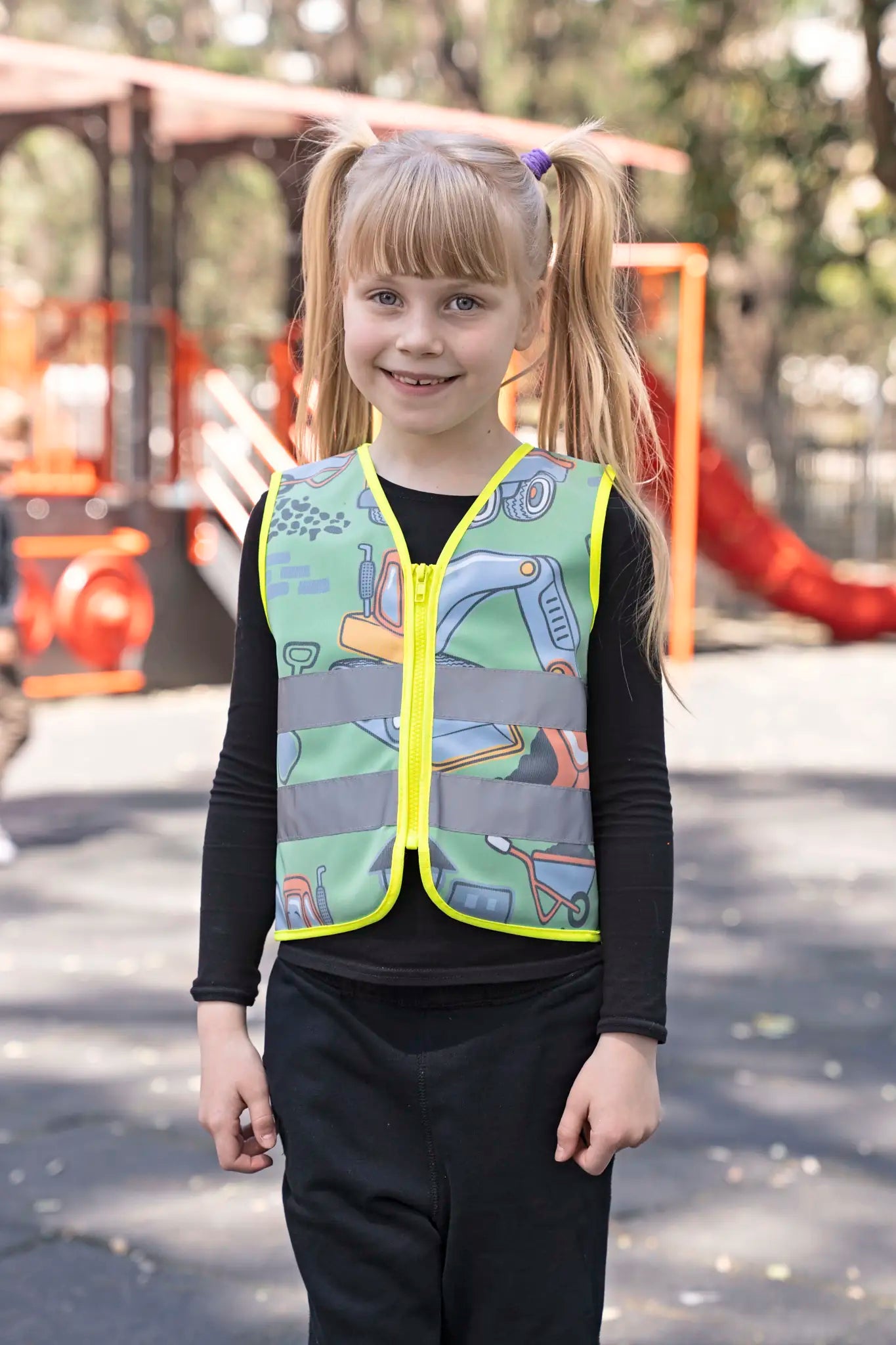 all-groups Kids' Children's Safety Vest Action Working Heroes CO² Neutral