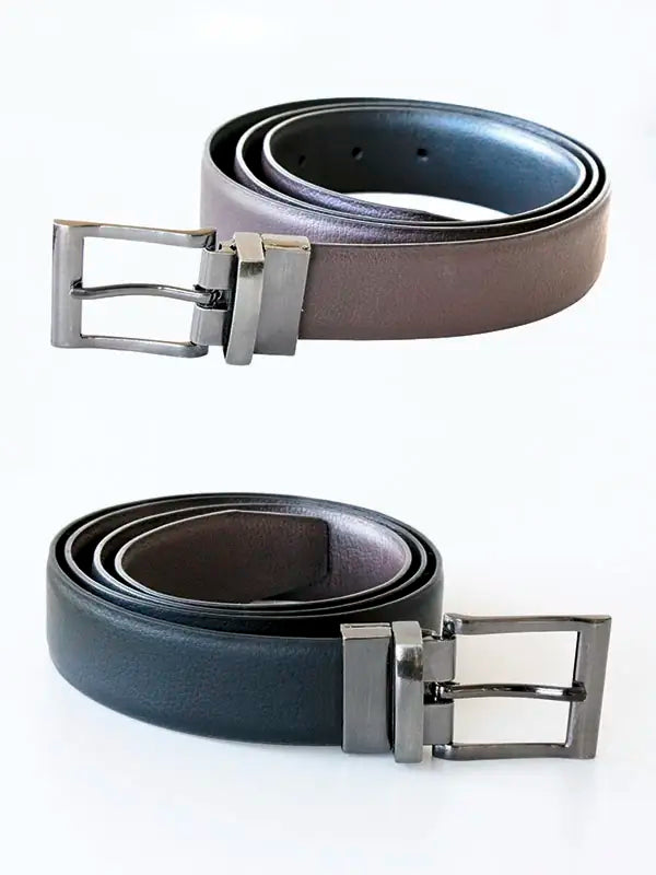 all-groups Elegant Two Color Reversible Belt Schaffhausen