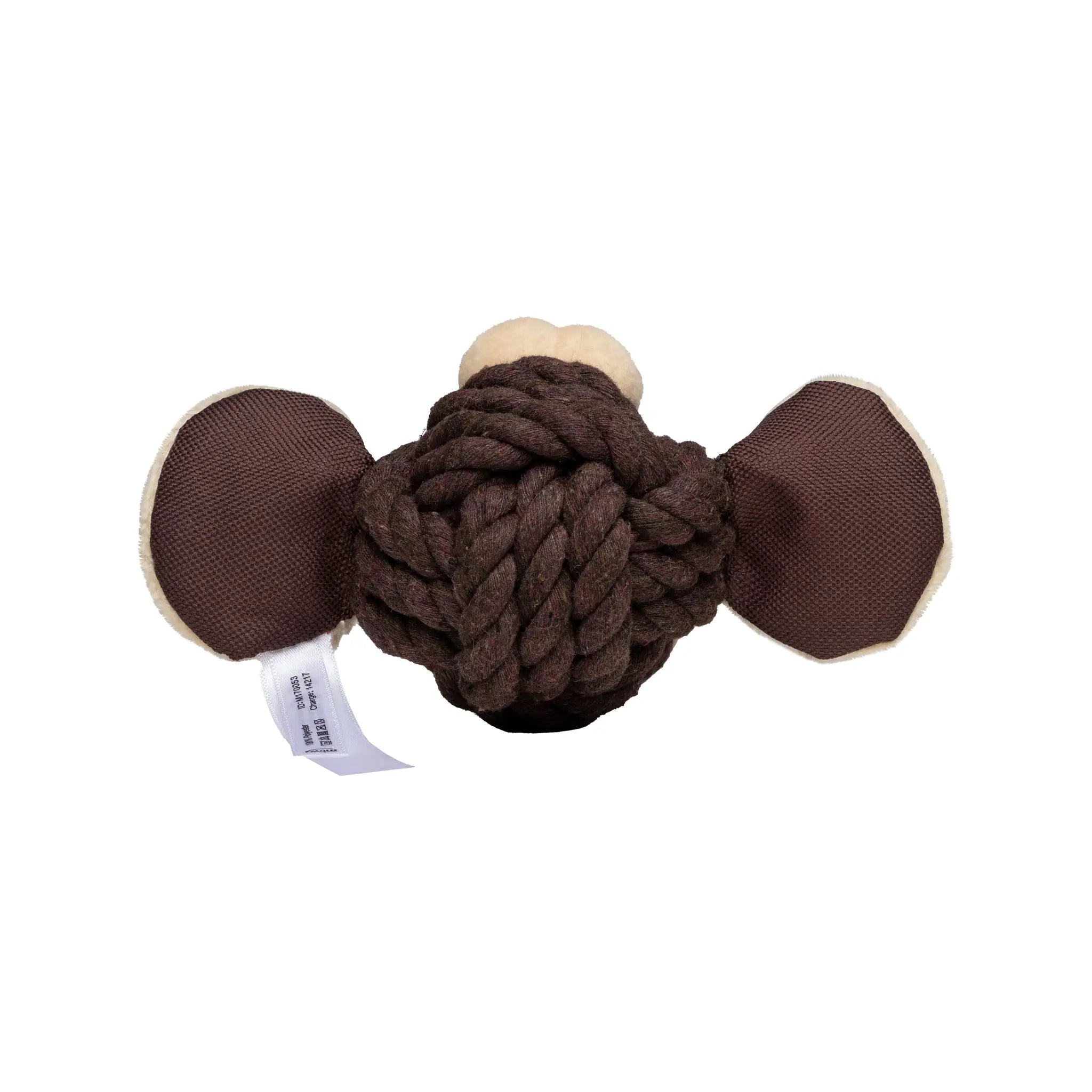 all-groups MiniFeet Dog Toy Knotted Animal Monkey