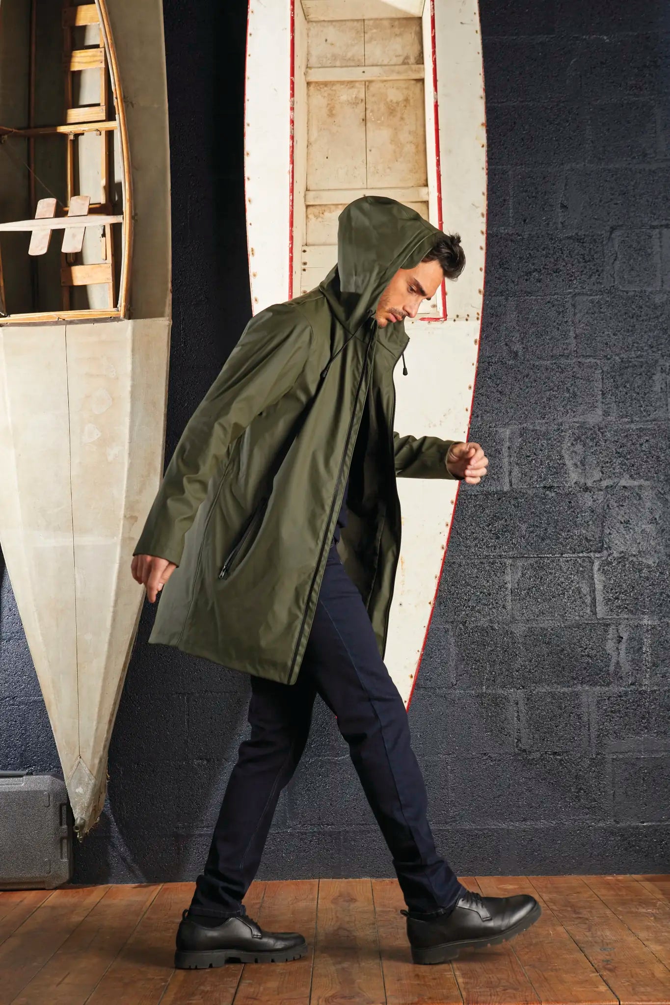 all-groups Men's Wax Parka Antoine