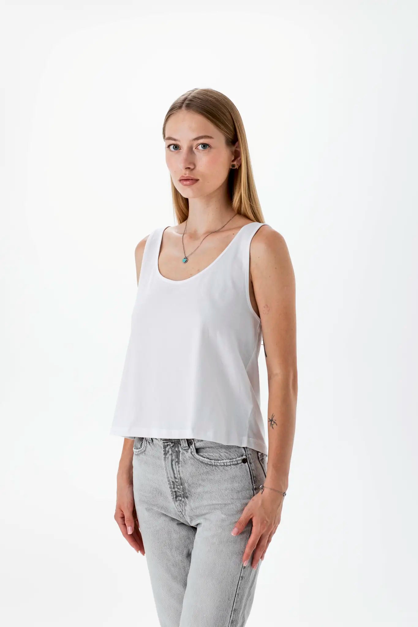 all-groups Women's Organic Crop Vest