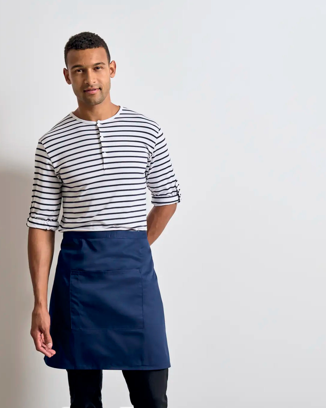 all-groups Colours Mid Length Apron with Pocket