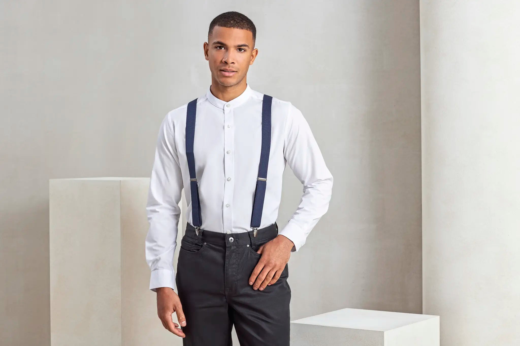 all-groups Clip On Trousers BracesSuspenders