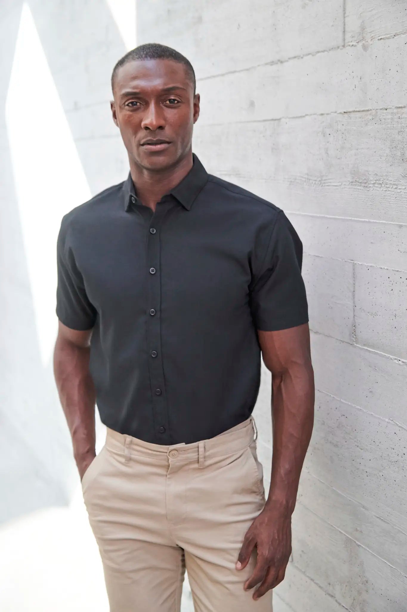 all-groups Men's Short Sleeved 'Cotton Feel' Coolplus Shirt