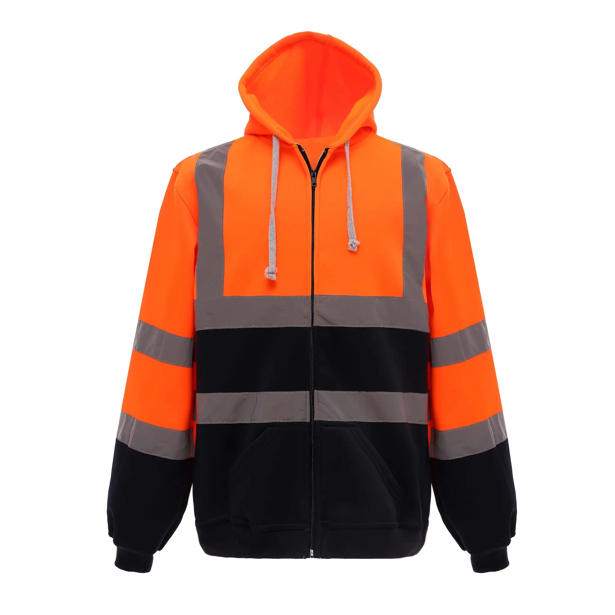 all-groups Men's Hi Vis Zip Hoodie