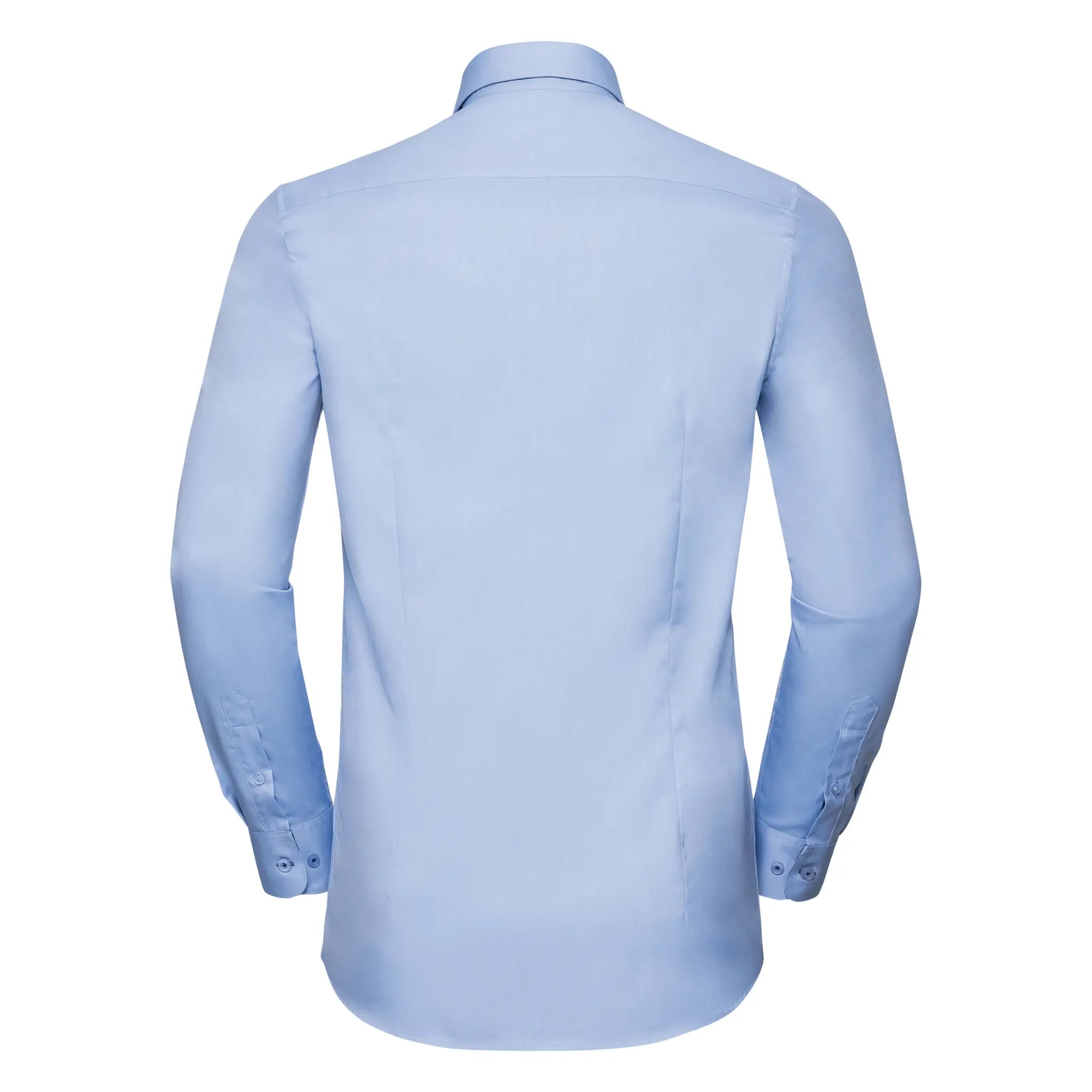 all-groups Men's Long Sleeve Tailored Contrast Herringbone Shirt