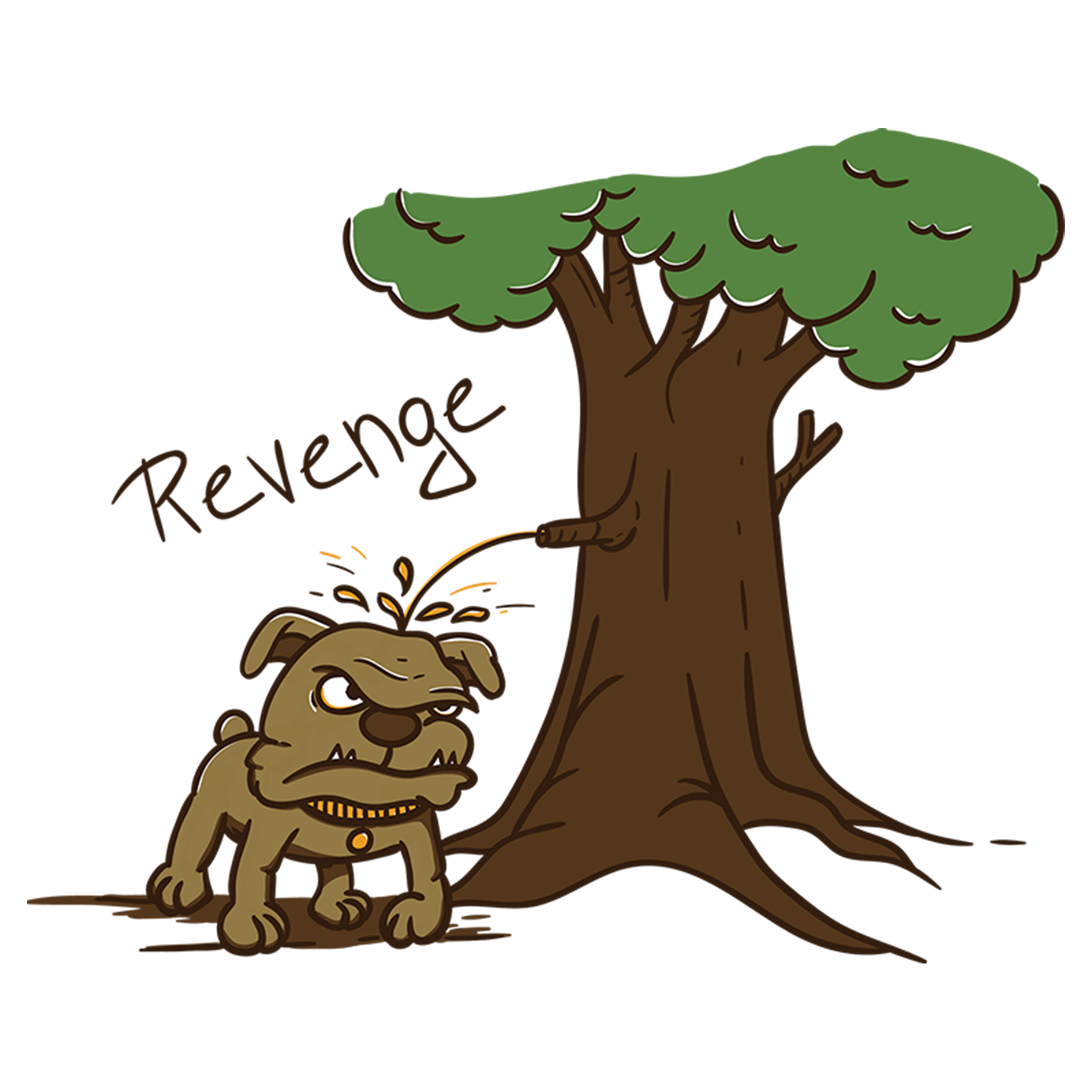 Revenge dog tree