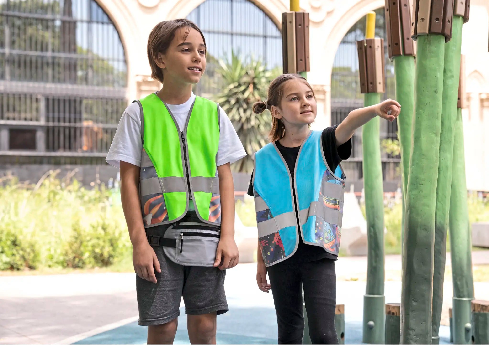 all-groups Kids' Children's Safety Vest Action Aerospace CO² Neutral