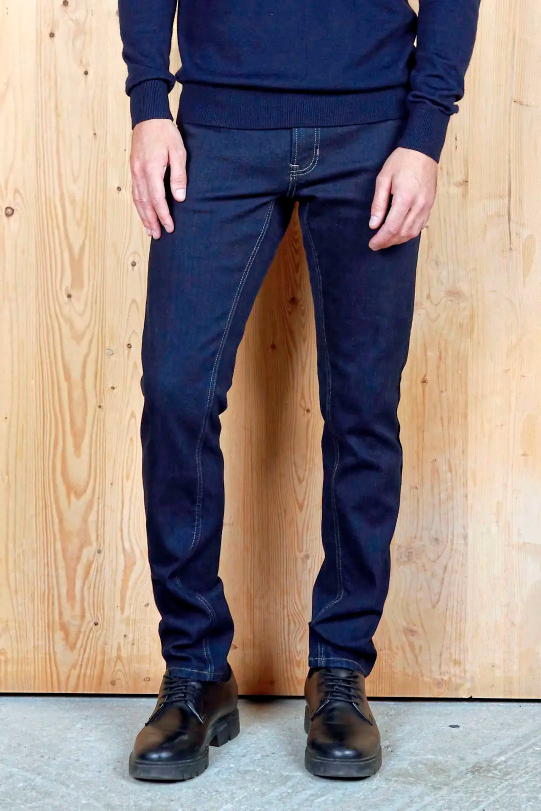 all-groups Men's Stretch Straight Leg Jeans Gaspard