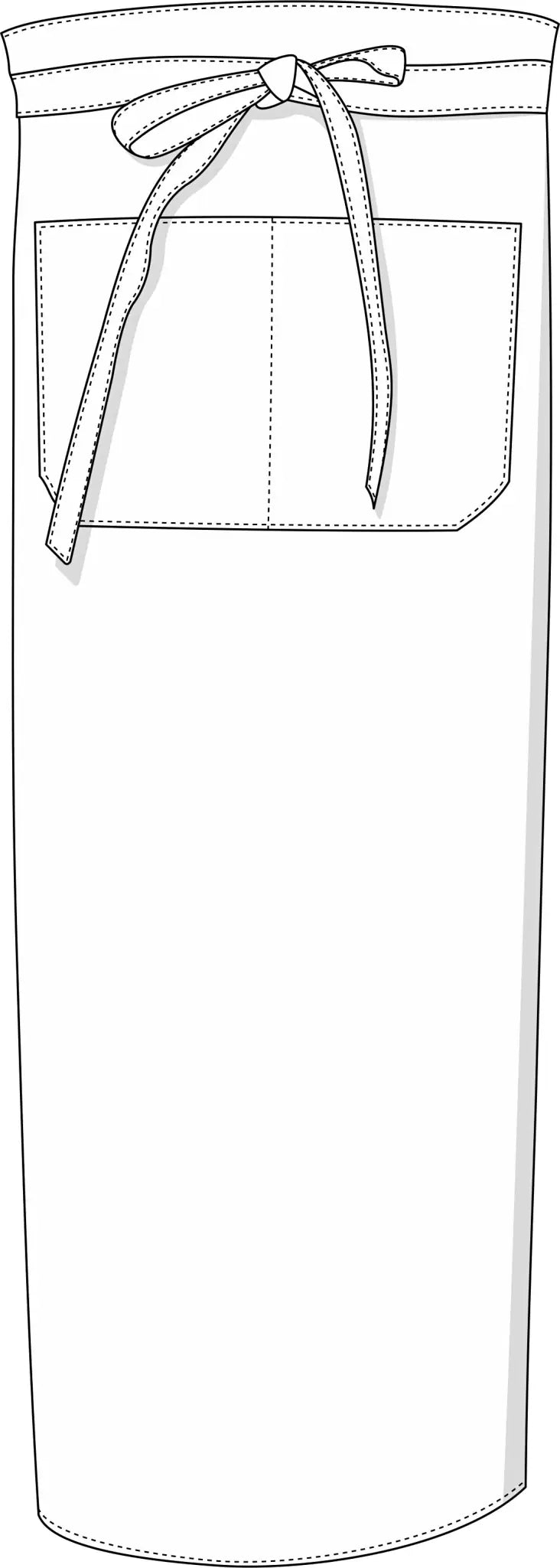 all-groups French Apron XXL with Pocket